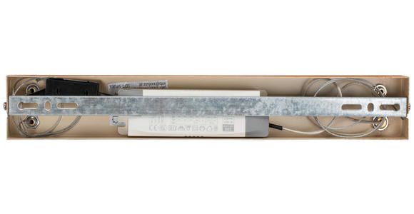LED-HÄNGELEUCHTE 106/53/120 cm - Naturfarben, Trend, Kunststoff/Metall (106/53/120cm) - Novel