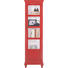 VITRINE in massiv Mangoholz Rot - Rot/Schwarz, Trend, Glas/Holz (48/164/33cm) - Ambia Home VITRINE in massiv Mangoholz Rot - Rot/Schwarz, Trend, Glas/Holz (48/164/33cm) - Ambia Home