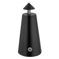 AKKU-TISCHLEUCHTE LIVA 9/19 cm  - Schwarzchrom/Schwarz, Design, Kunststoff/Metall (9/19cm) - Globo