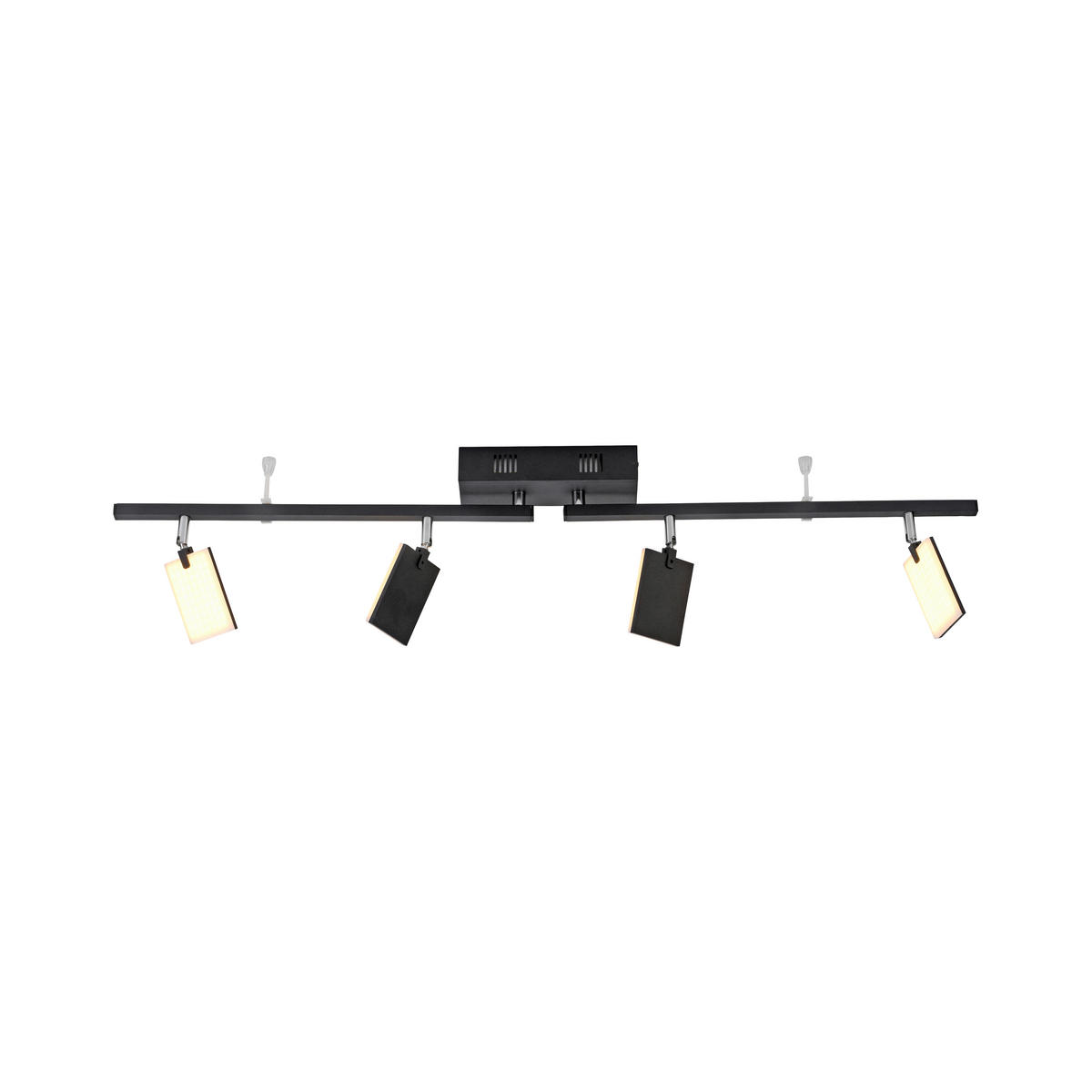 LED-STRAHLER PURE-MIRA 101/95/22,5 cm   - Schwarz, Design, Kunststoff/Metall (101/95/22,5cm) - Neuhaus PURE