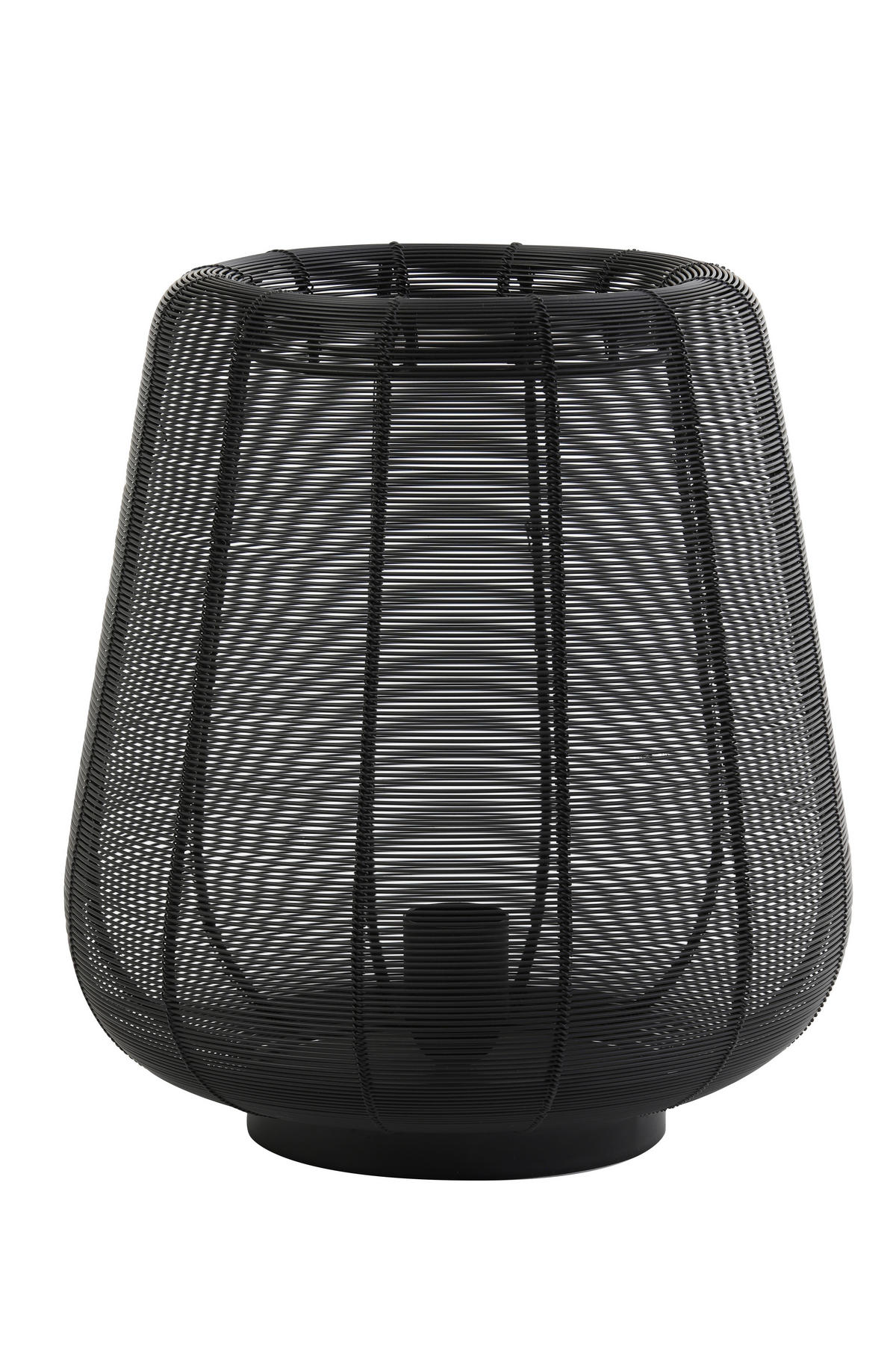 TISCHLEUCHTE Adeta 29/29/31.5 cm   - Schwarz, Design, Metall (29/29/31.5cm) - Light & Living