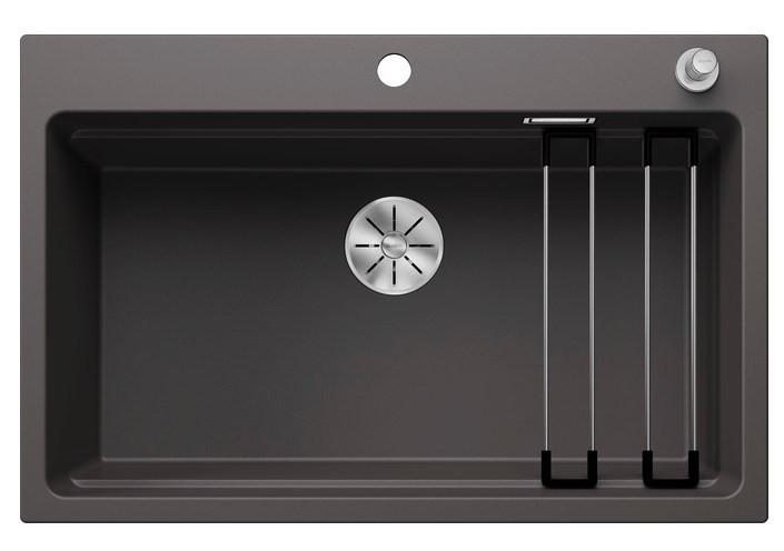 SPÜLE 525178  - Grau, Basics, Stein (78/23,2/51cm) - Blanco