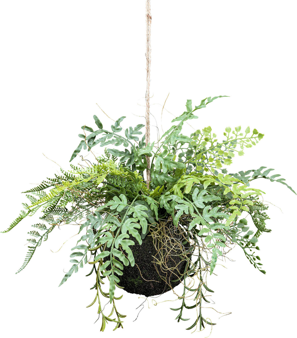 KUNSTPFLANZE Farn 25 cm  - Grün, Design, Kunststoff (25cm) - P & B