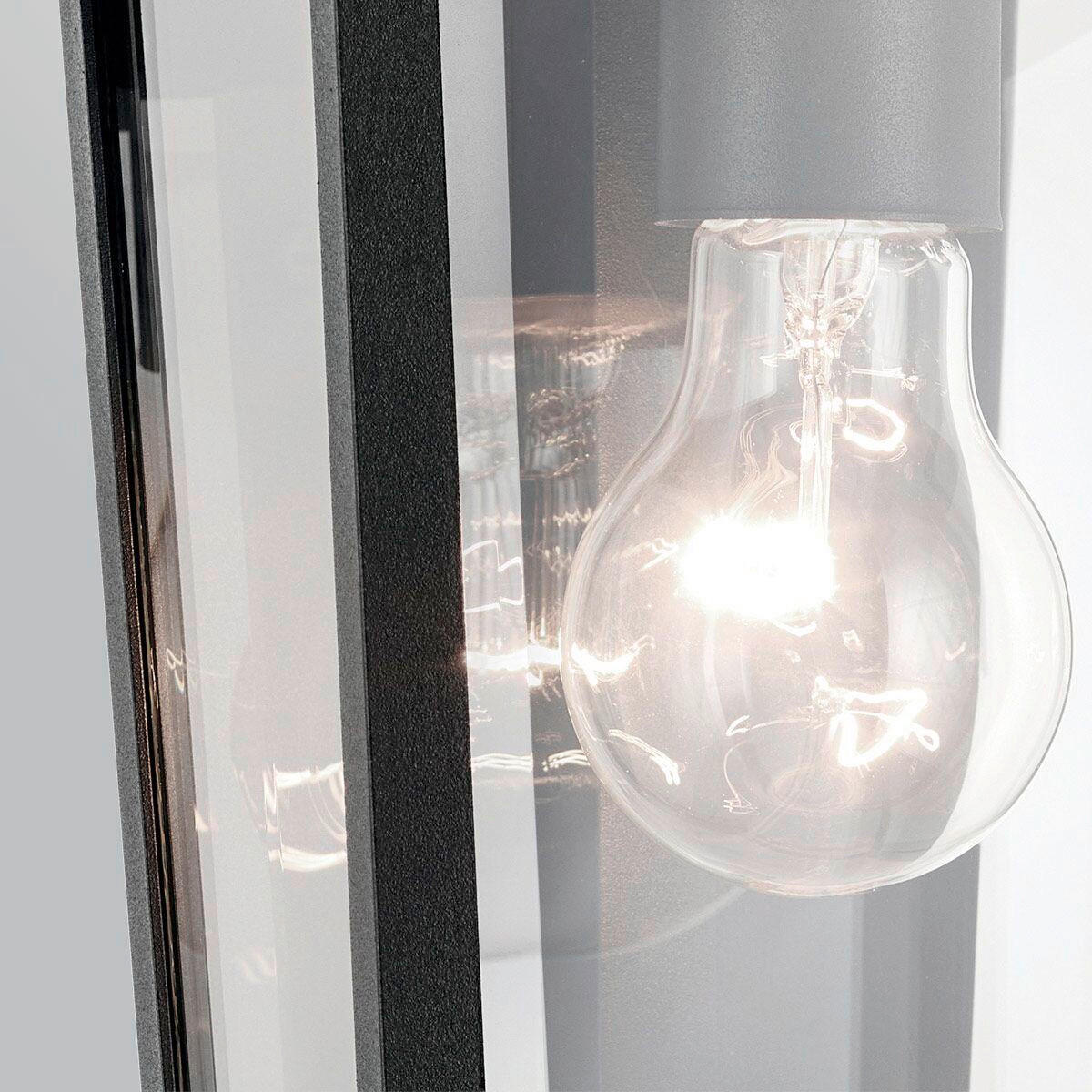 WANDLEUCHTE Kichler 33/18,4/21 cm  - Schwarz, Design, Glas/Metall (33/18,4/21cm) - Elstead Lighting