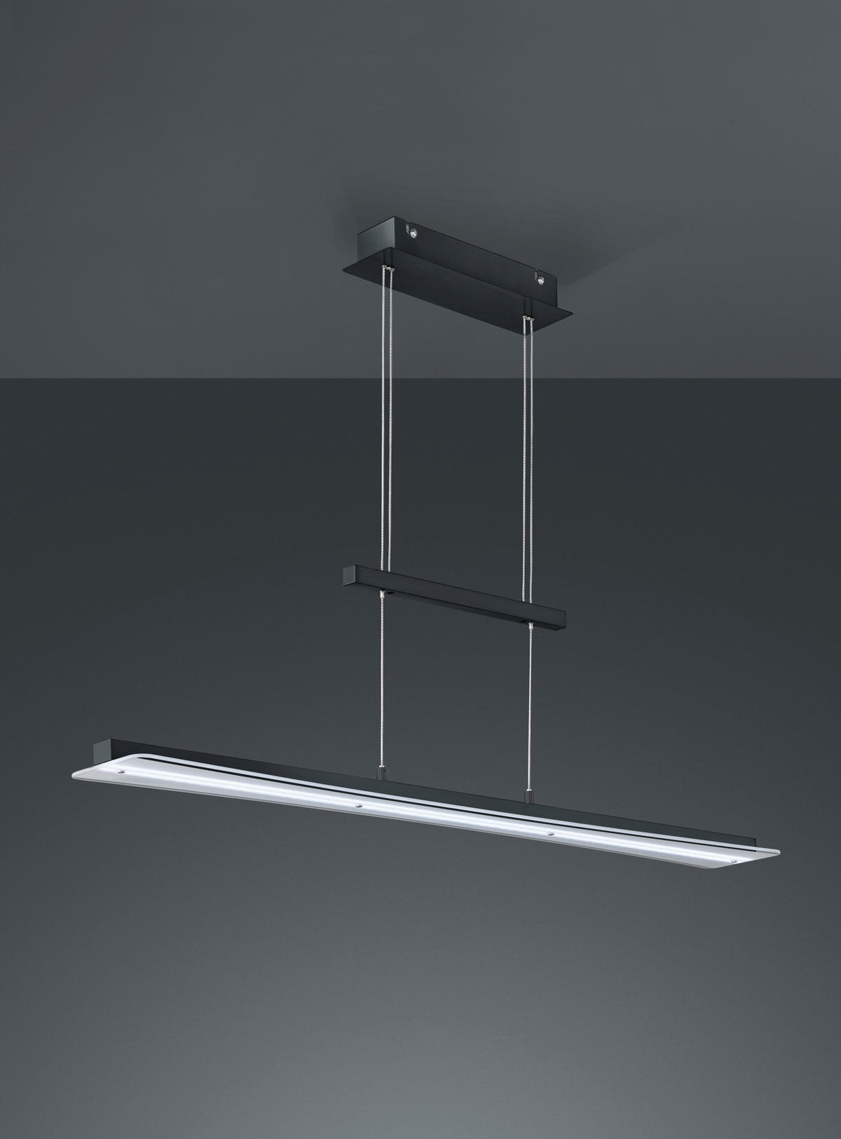 VISEČA LED-SVETILKA  Smash 18 W//3000-6500 K/230 V/ - črna/bela, Trend, kovina/steklo (100/150/12cm)
