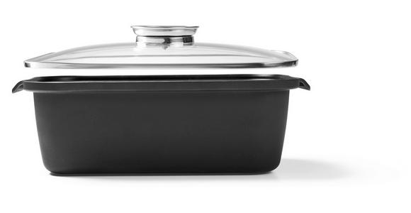 BRÄTER Perfect Cooking - Klar/Edelstahlfarben, Basics, Glas/Metall (40/26/12,2cm) - Homeware Profession.