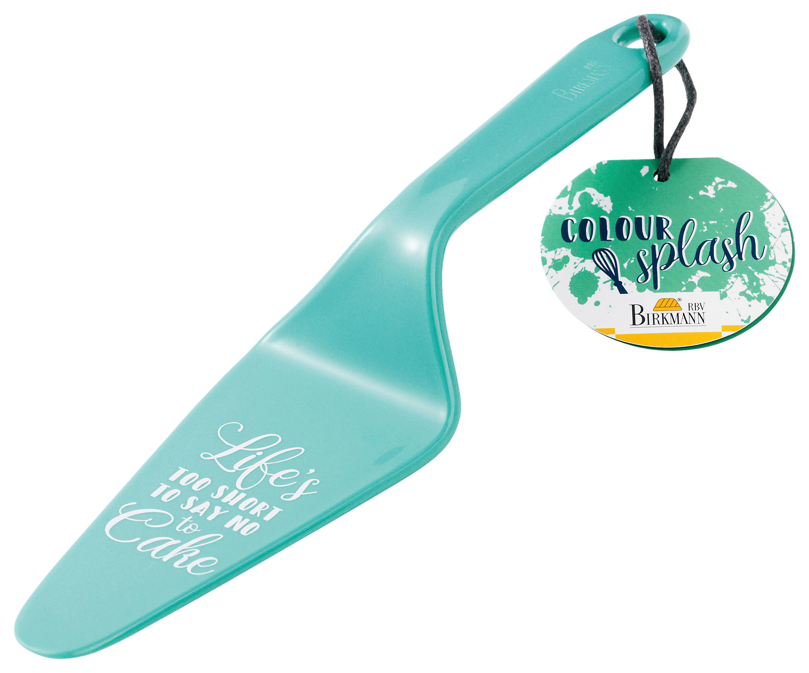 TORTENHEBER - Türkis, Basics, Kunststoff (6/26cm) - Birkmann