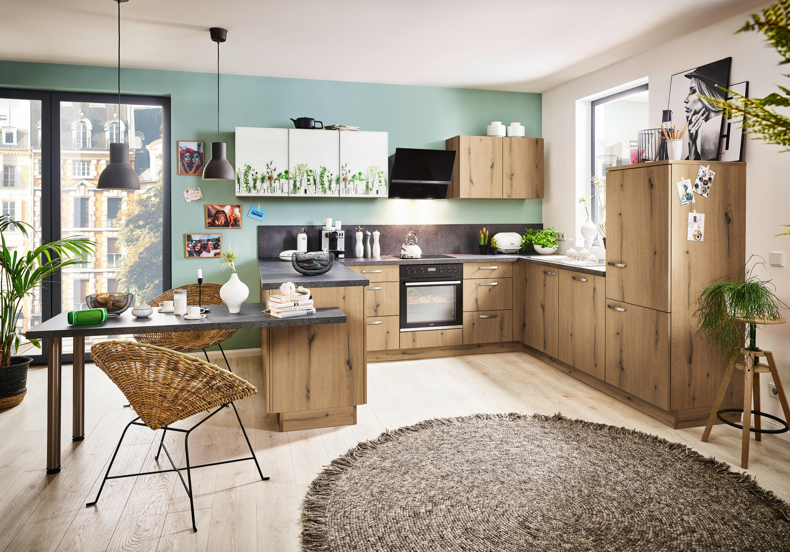 KUCHYŇA NA MIERU DK102 - Design, kompozitné drevo - Dieter Knoll