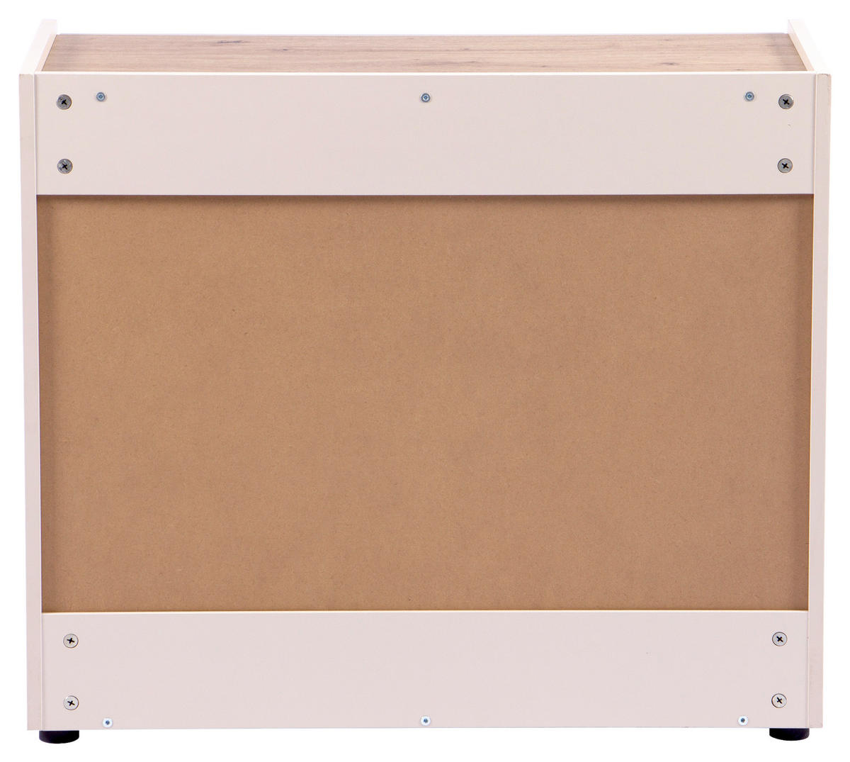 KOMMODE , 80/68/40 cm, 1 Schublade(n)  - Kaschmir/Schwarz, MODERN, Holzwerkstoff/Kunststoff (80/68/40cm) - MID.YOU