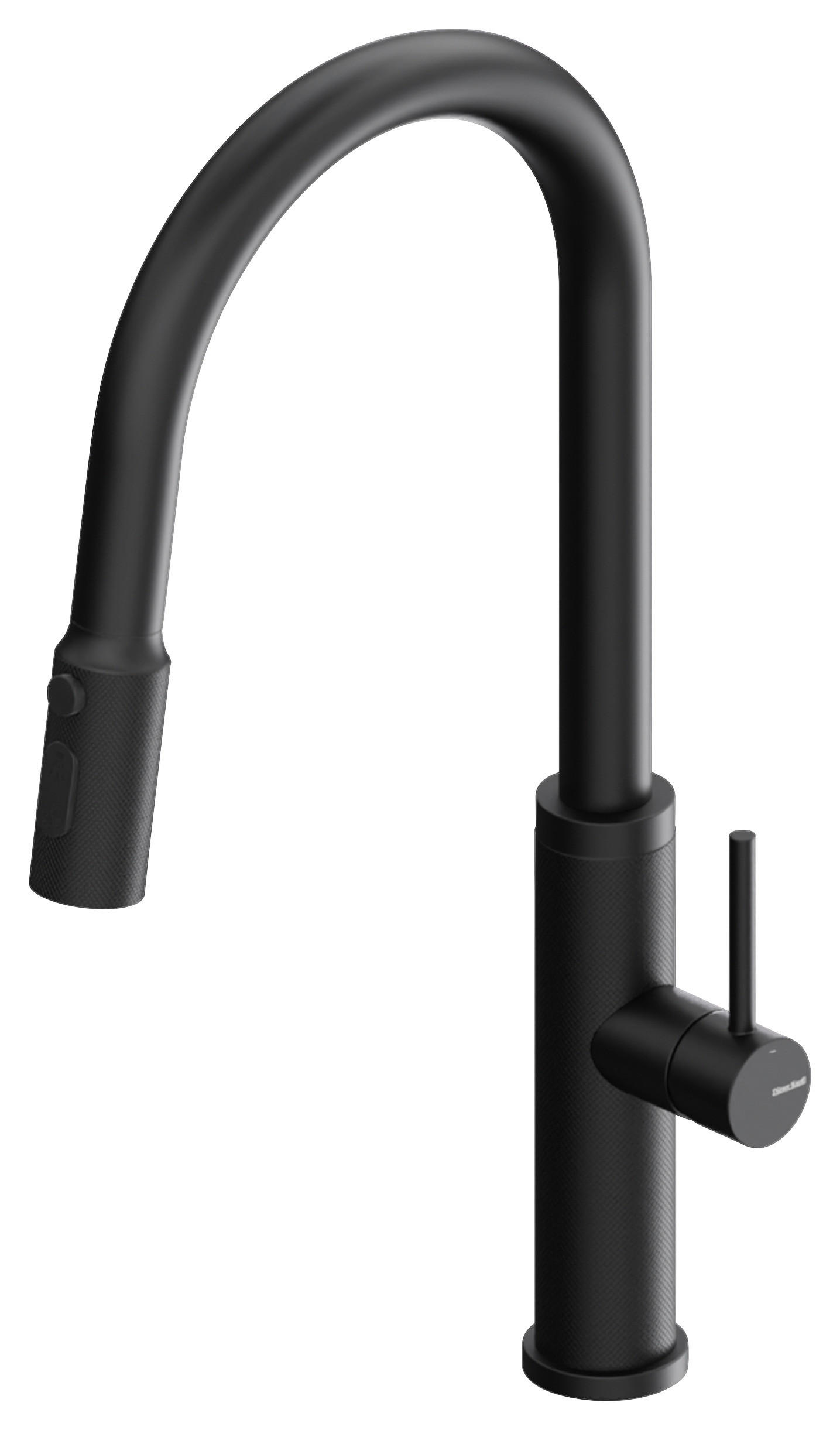 KÜCHENARMATUR  - Schwarz, Design, Metall (4,3/45,4/23cm) - Dieter Knoll
