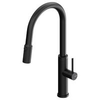KÜCHENARMATUR  - Schwarz, Design, Metall (4,3/45,4/23cm) - Dieter Knoll