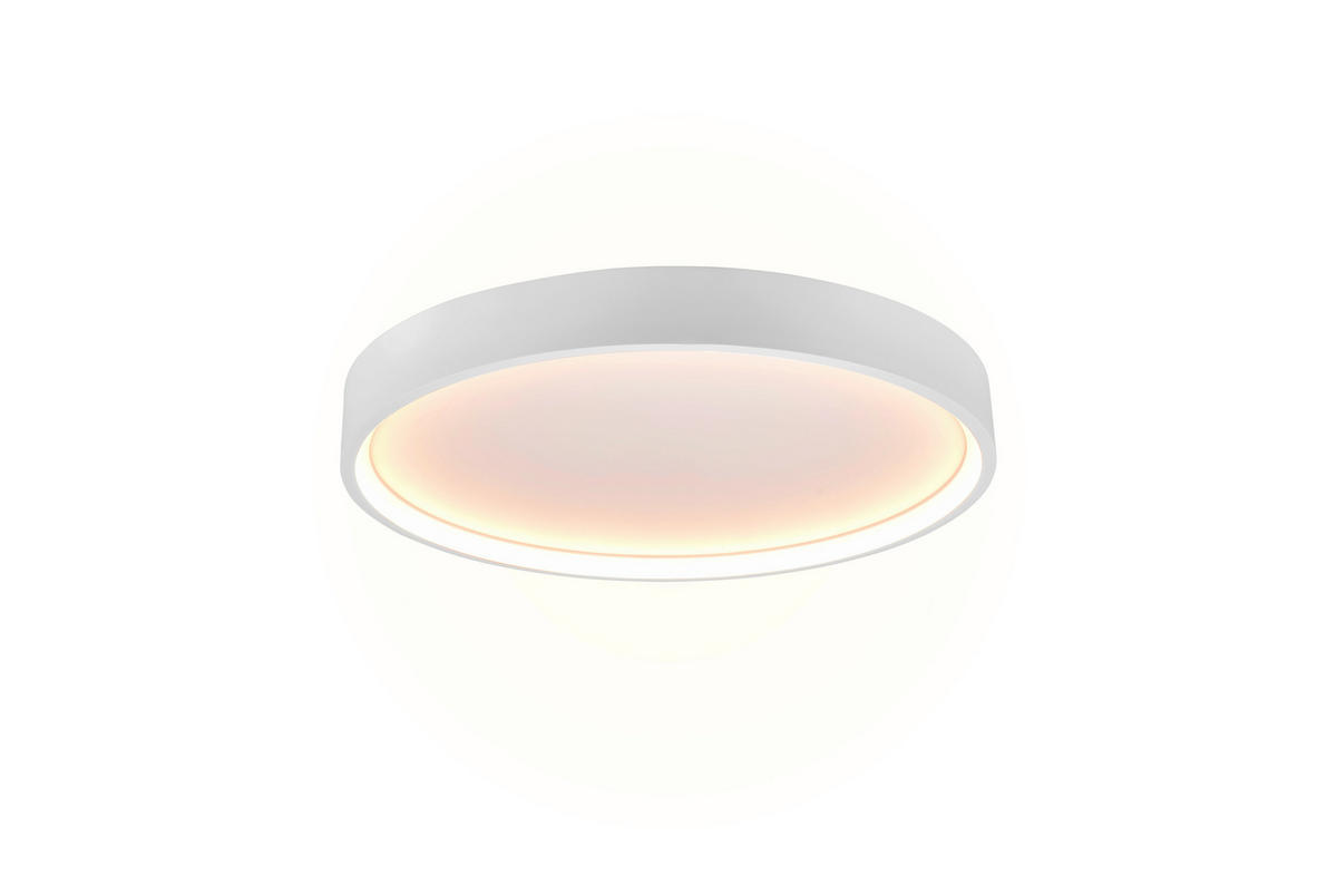 LED-DECKENLEUCHTE  45/5,5 cm    - Weiss, Design, Metall (45/5,5cm) - Trio Leuchten