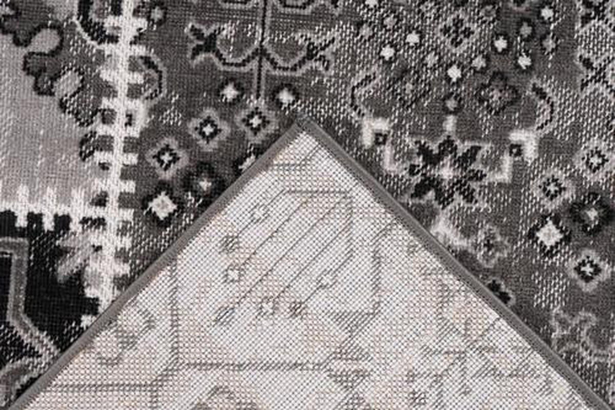 VINTAGE-TEPPICH 120/170 cm Ariya Grau  - Grau, Trend, Textil (120/170cm) - Kayoom