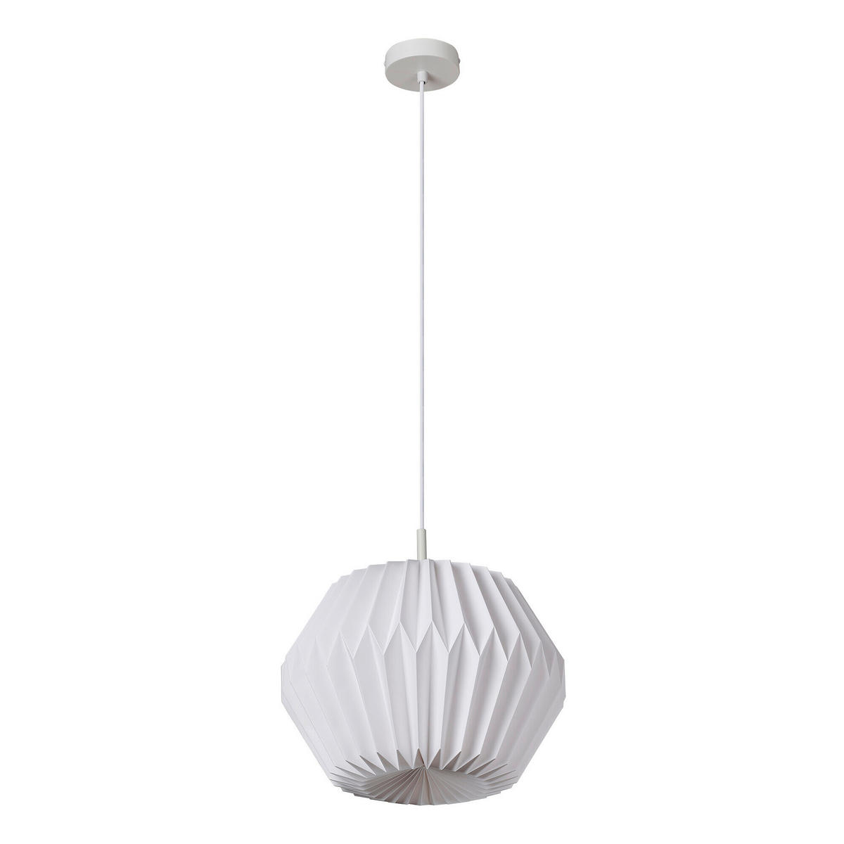 HÄNGELEUCHTE 35/138 cm  - Weiß, Basics, Papier/Metall (35/138cm) - Osram