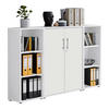 AKTENSCHRANK 173/114/33 cm  - Weiß, MODERN, Holzwerkstoff (173/114/33cm) - MID.YOU
