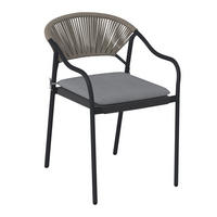 STOL  železo temno siva  - temno siva, Moderno, kovina/umetna masa (55/85/61cm) - Xora