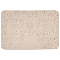 BADEMATTE Taupe 60/90 cm  - Taupe, Trend, Kunststoff/Textil (60/90cm) - Esposa