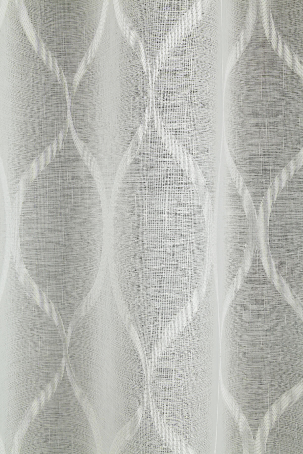 FERTIGVORHANG halbtransparent  - Weiß, Basics, Textil (135/245cm)