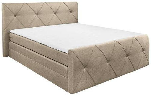 BOXSPRINGBETT 180/200 cm  in Schlammfarben  - Schlammfarben, Basics, Holzwerkstoff/Kunststoff (180/200cm) - MID.YOU