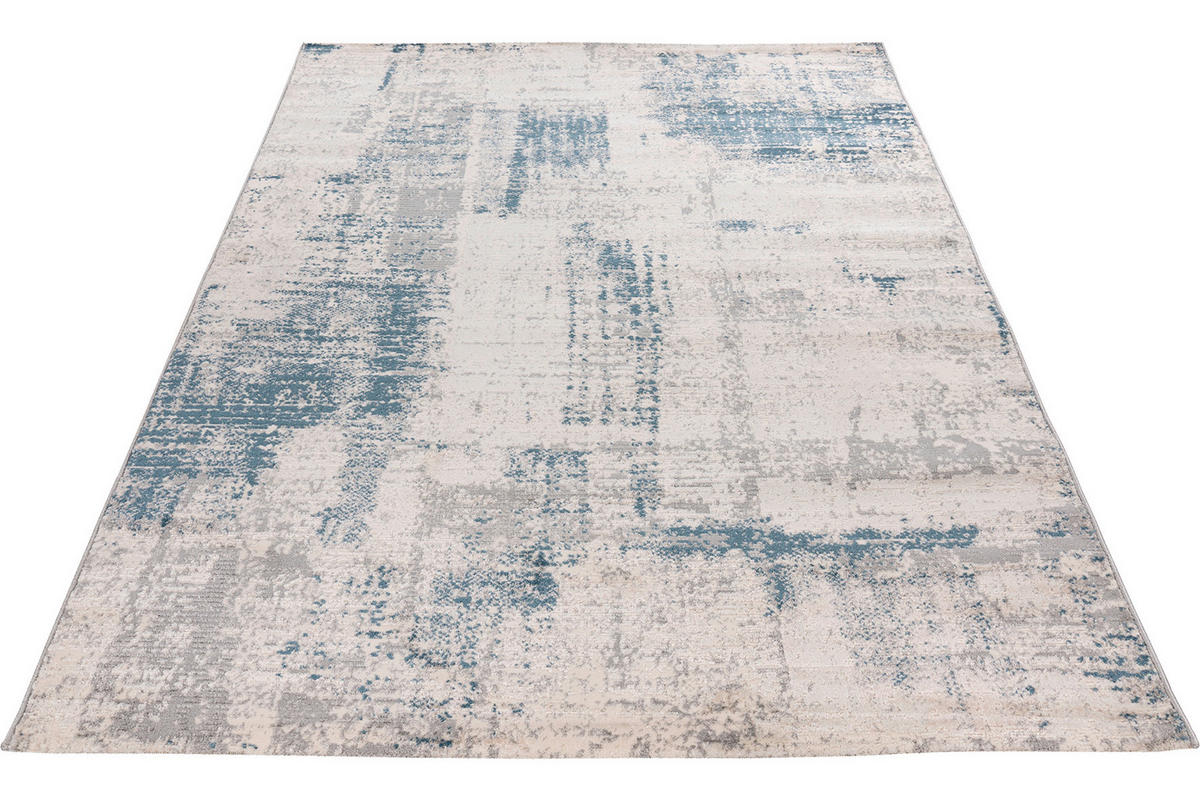 WEBTEPPICH 80/150 cm My Salsa  - Blau, Design, Textil (80/150cm) - Novel