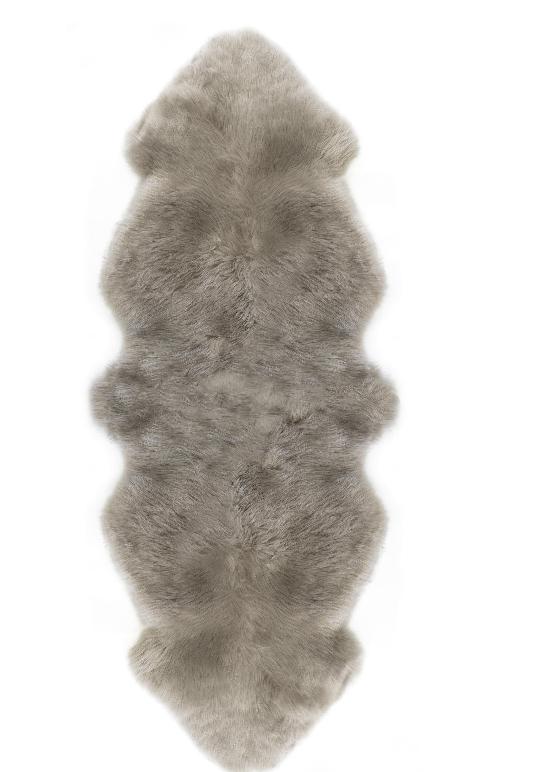 OVČIA KOŽUŠINA, 60/180 cm, strieborná - strieborná, Basics, kožušina (60/180cm) - Linea Natura