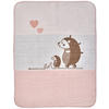 SCHMUSEDECKE MEGGI  75/100 cm  - Weiss/Braun, Basics, Textil (75/100cm) - Patinio