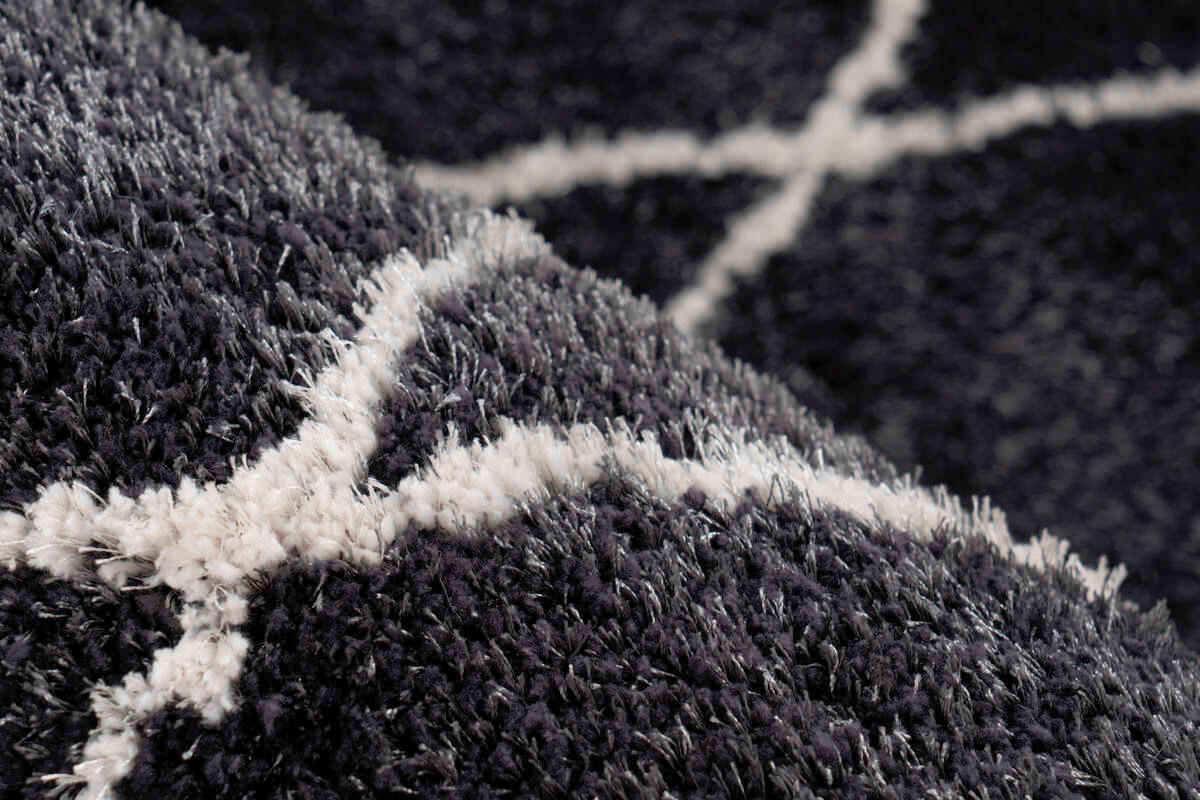 HOCHFLORTEPPICH 120/170 cm Orlando Anthrazit  - Anthrazit, Design, Textil (120/170cm) - Kayoom