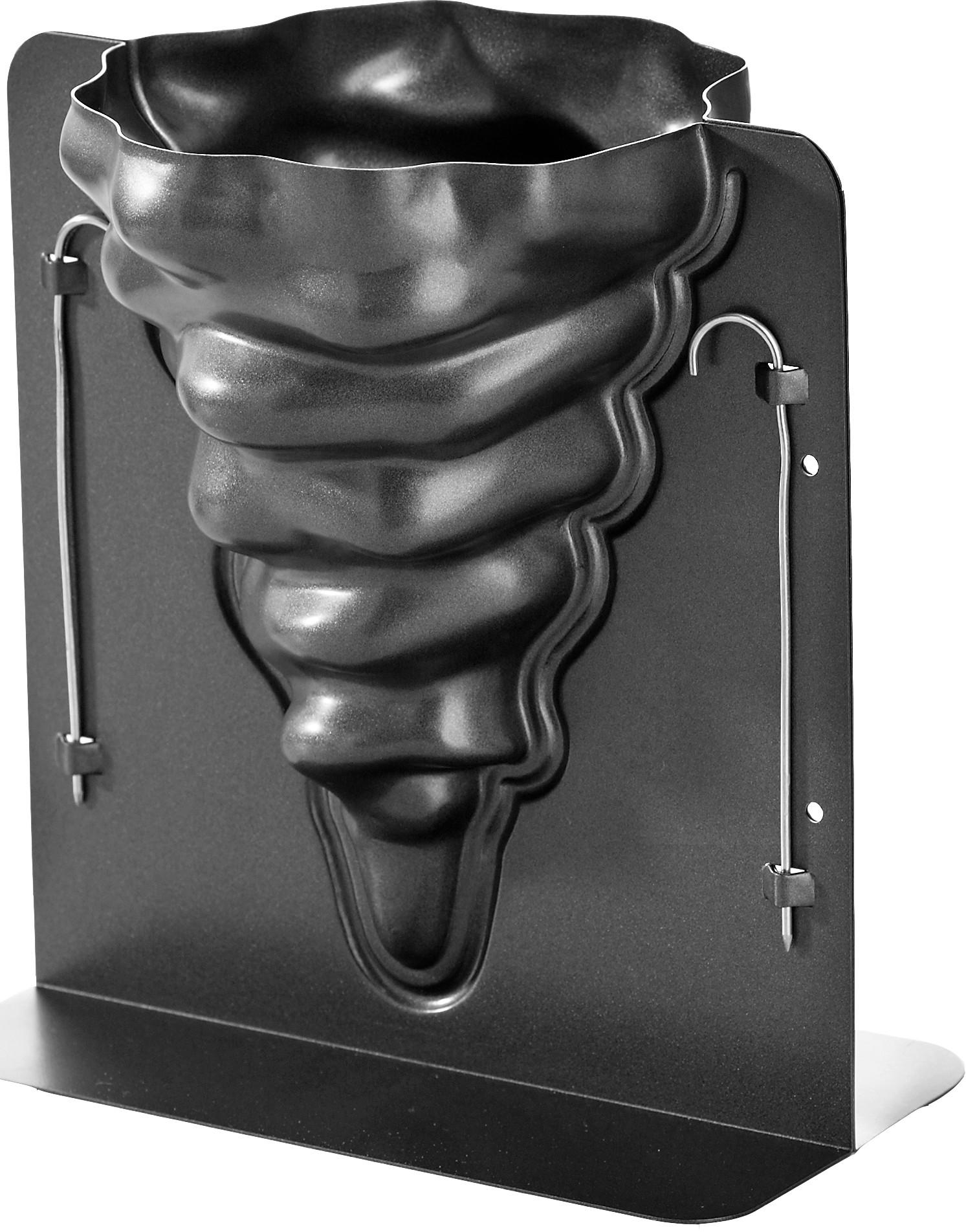 BACKFORM - Dunkelgrau, KONVENTIONELL, Metall (20cm) - Birkmann
