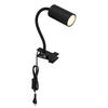 LAMPA SO ŠTIPCOM, GU10, 10/5,5/41,5 cm - čierna, Basics, kov/plast (10/5,5/41,5cm) - Globo
