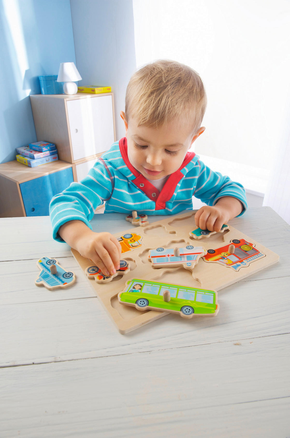 GREIFPUZZLE - Multicolor, Basics, Holzwerkstoff (30/21cm) - Haba
