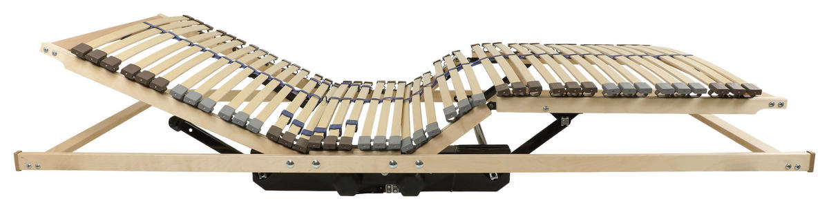 LATTENROST 140/200 cm Kopfteil, Fußteil verstellbar, Birke, Buche  - Naturfarben, Basics, Holz (140/200cm) - Sembella