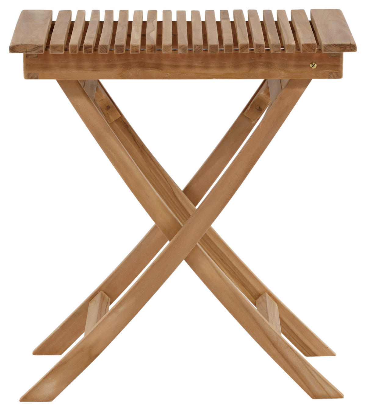 GARTENKLAPPTISCH 70/70/75 cm  - Teakfarben, KONVENTIONELL, Holz (70/70/75cm) - Gardenson