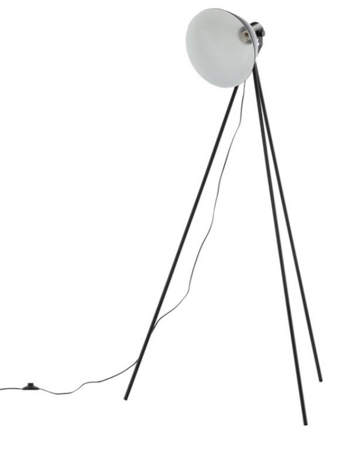 GOLVLAMPA  63/139,5/73 cm   - svart, Basics, metall (63/139,5/73cm)