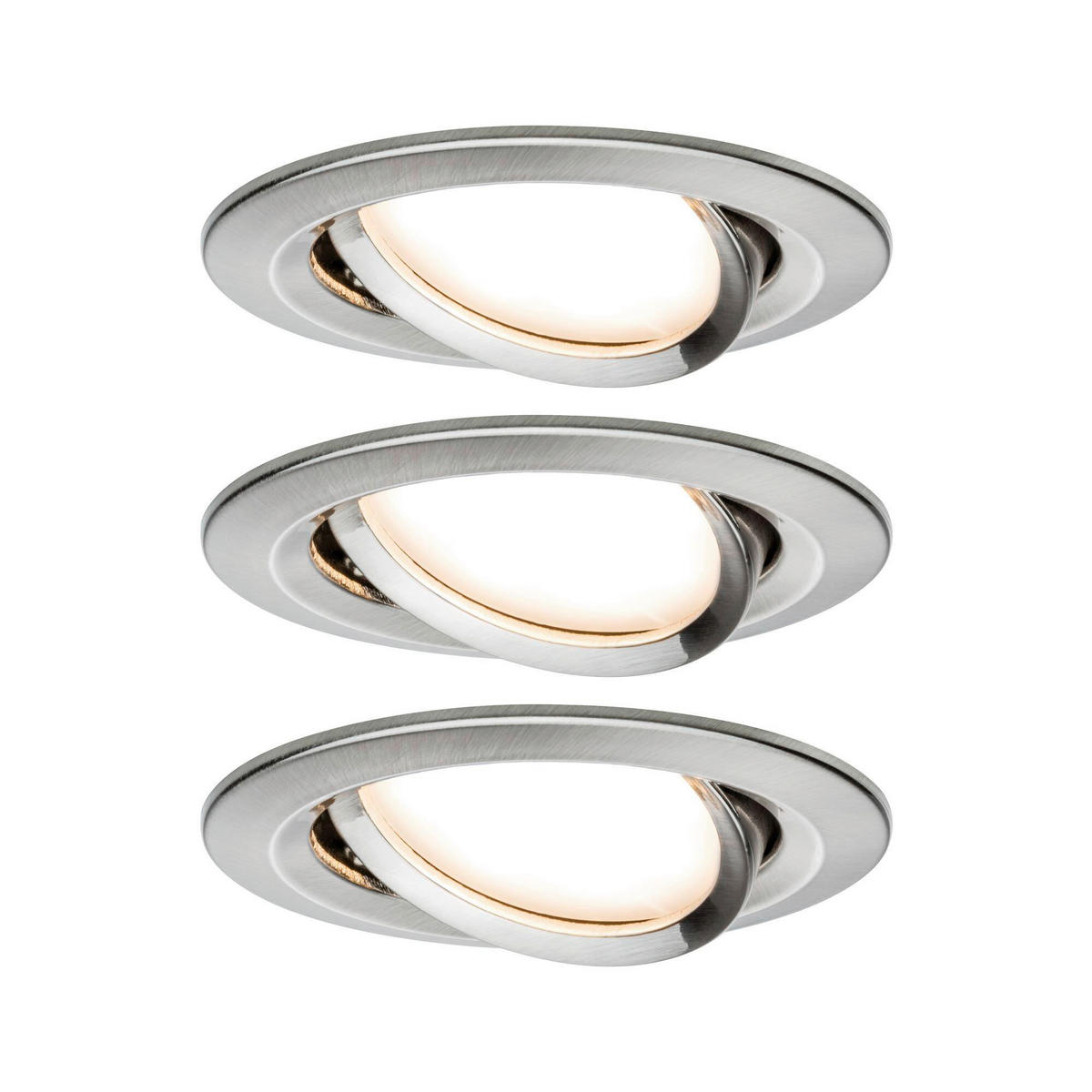 LED-DECKENLEUCHTE 8,4 cm  - Alufarben, Basics, Metall (8,4cm) - Paulmann