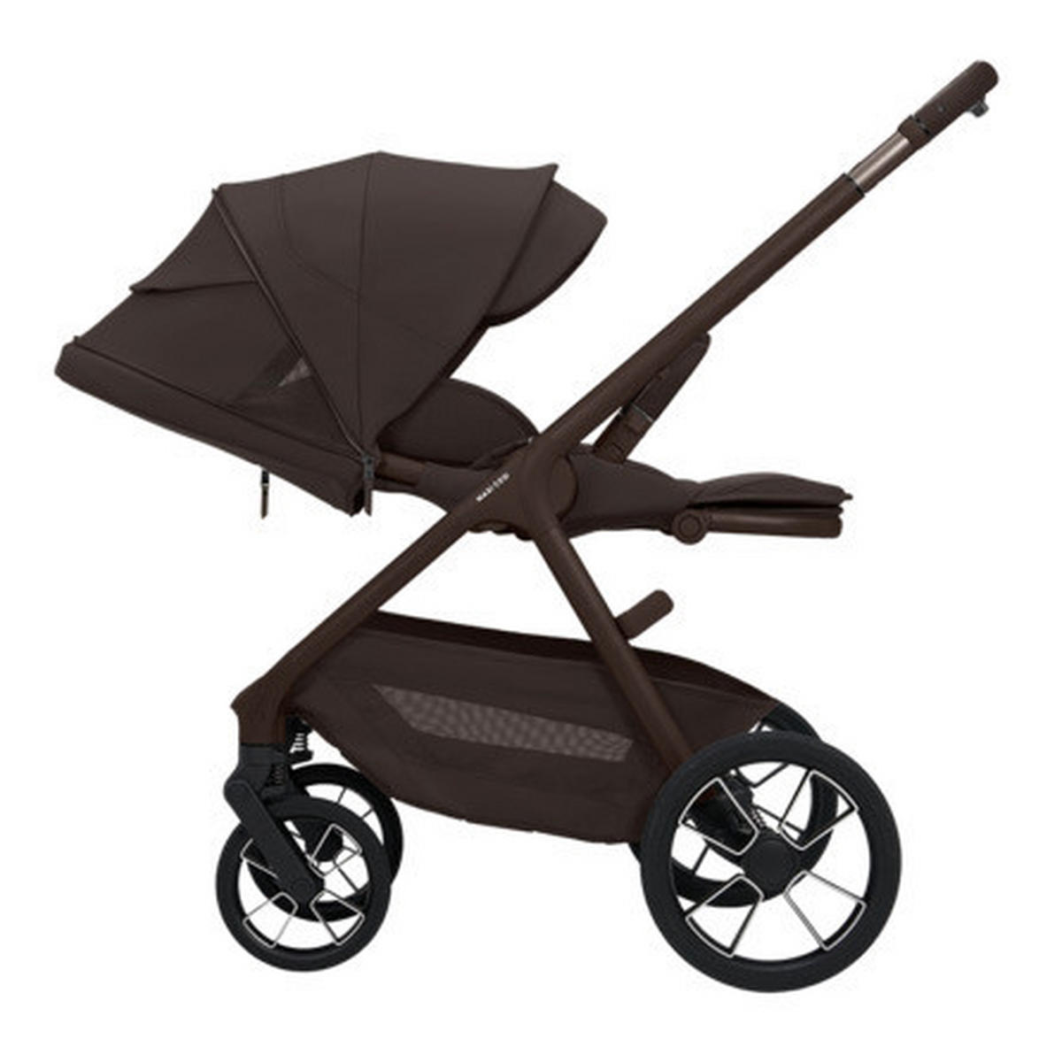 KINDERWAGEN Oxford  - Braun, Basics, Kunststoff (57,5/108/91cm) - Maxi Cosi Pro