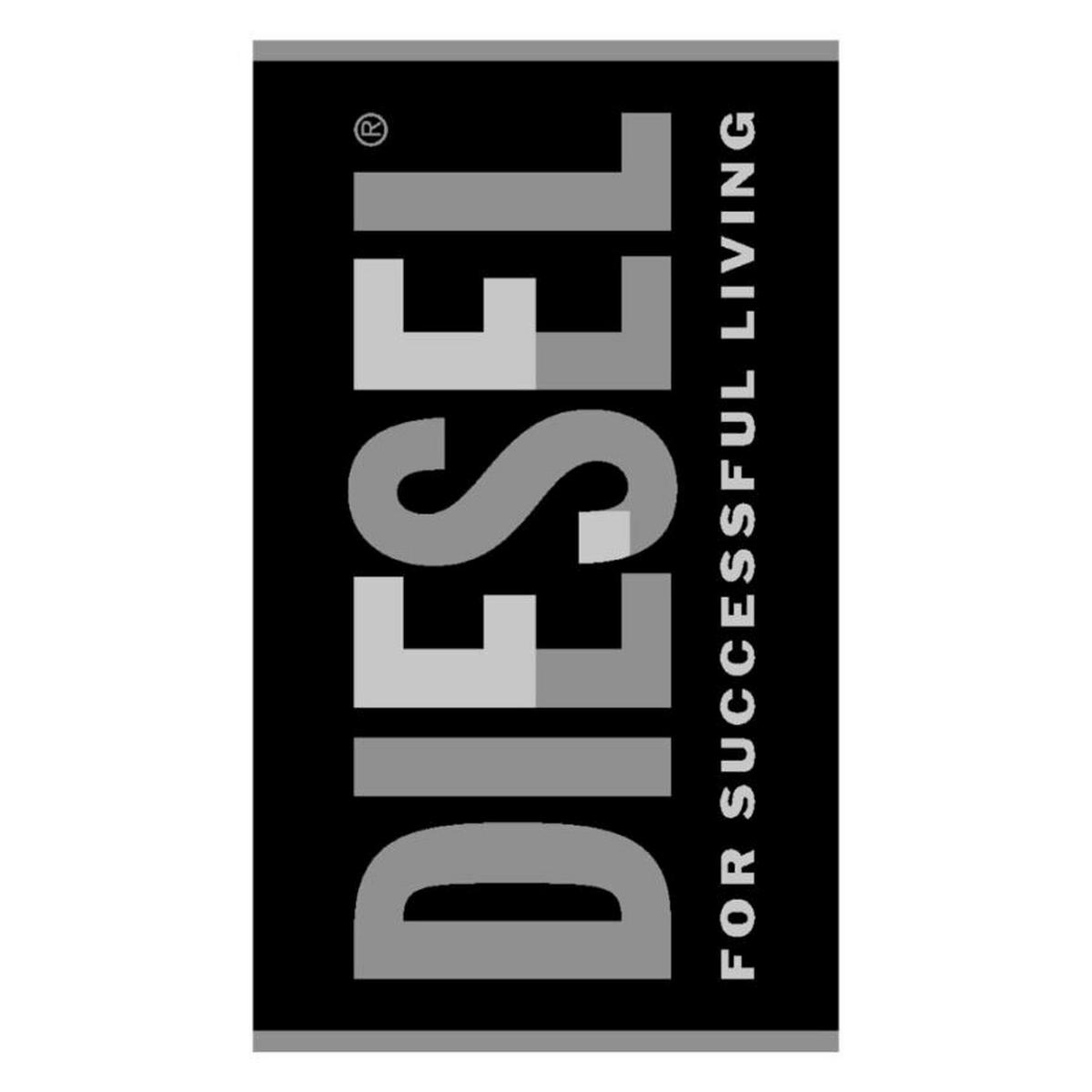 PLÁŽOVÁ OSUŠKA, 95/180 cm, čierna - čierna, Basics, textil (95/180cm) - Diesel