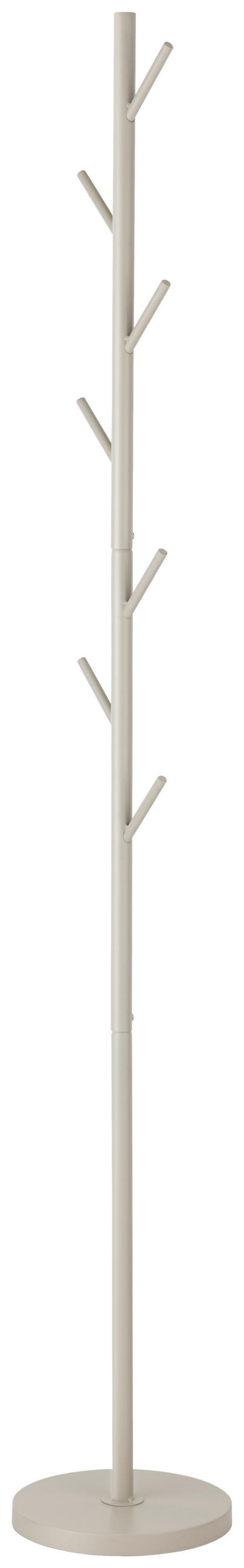 GARDEROBENSTÄNDER in Beige 26/176/26 cm   - Beige, Design, Metall (26/176/26cm) - MID.YOU