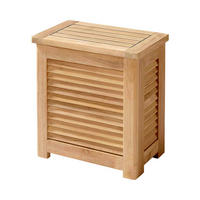 TRUHE - Teakfarben, Romantik / Landhaus, Holz (45/48/31cm) - MID.YOU