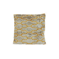 ZIERKISSEN  45/45 cm   - Sandfarben/Gelb, LIFESTYLE, Textil (45/45cm) - Light & Living