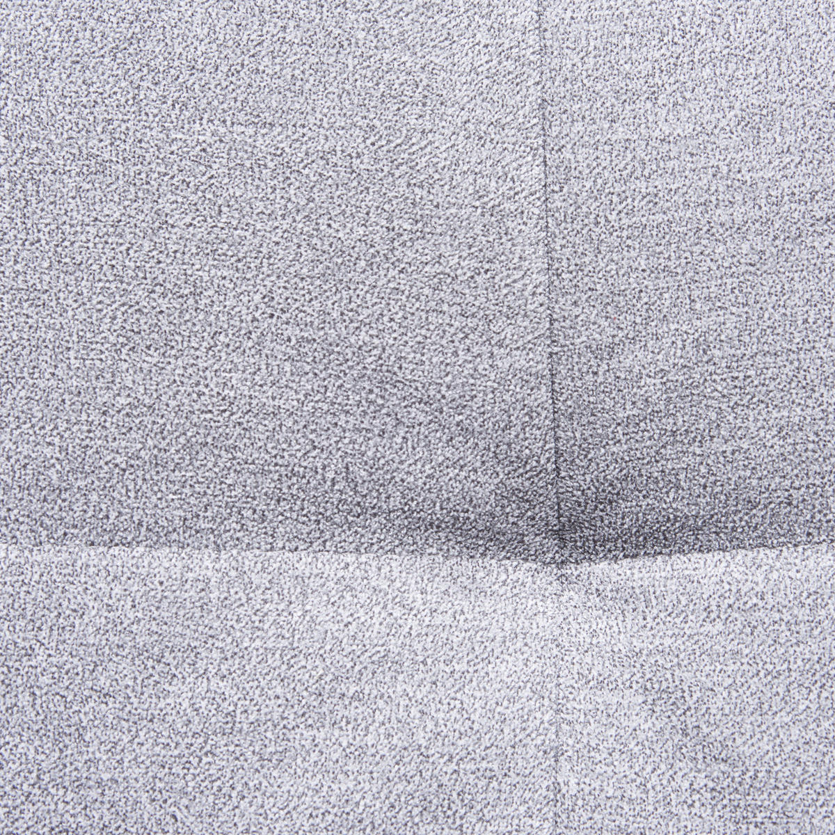 HÖRNSOFFA i chenille svart, aluminiumfärg  - kromfärg/aluminiumfärg, Design, metall/textil (260/312cm) - Beldomo Style