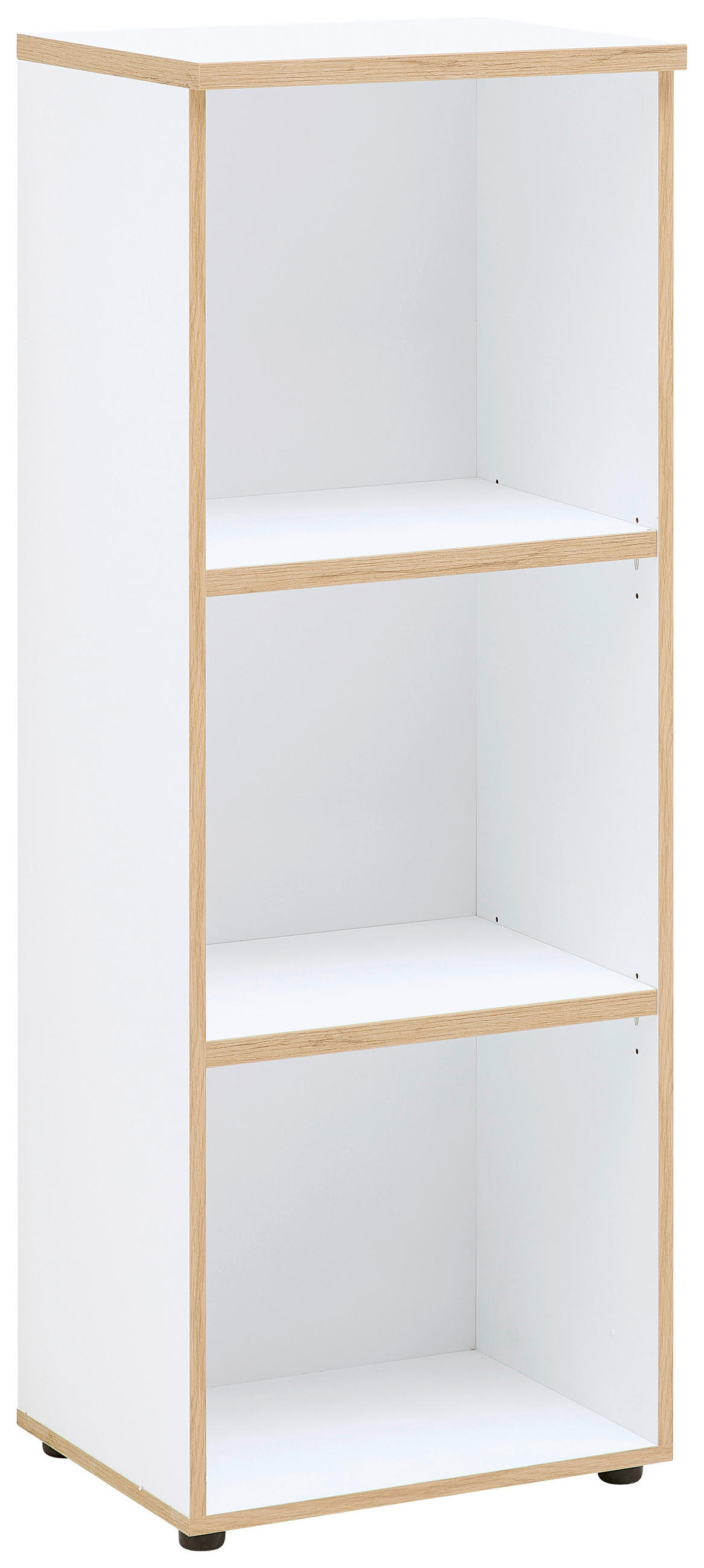 AKTENREGAL 45/122/38 cm - Weiss/Schwarz, Konventionell, Holzwerkstoff/Kunststoff (45/122/38cm) - MID.YOU