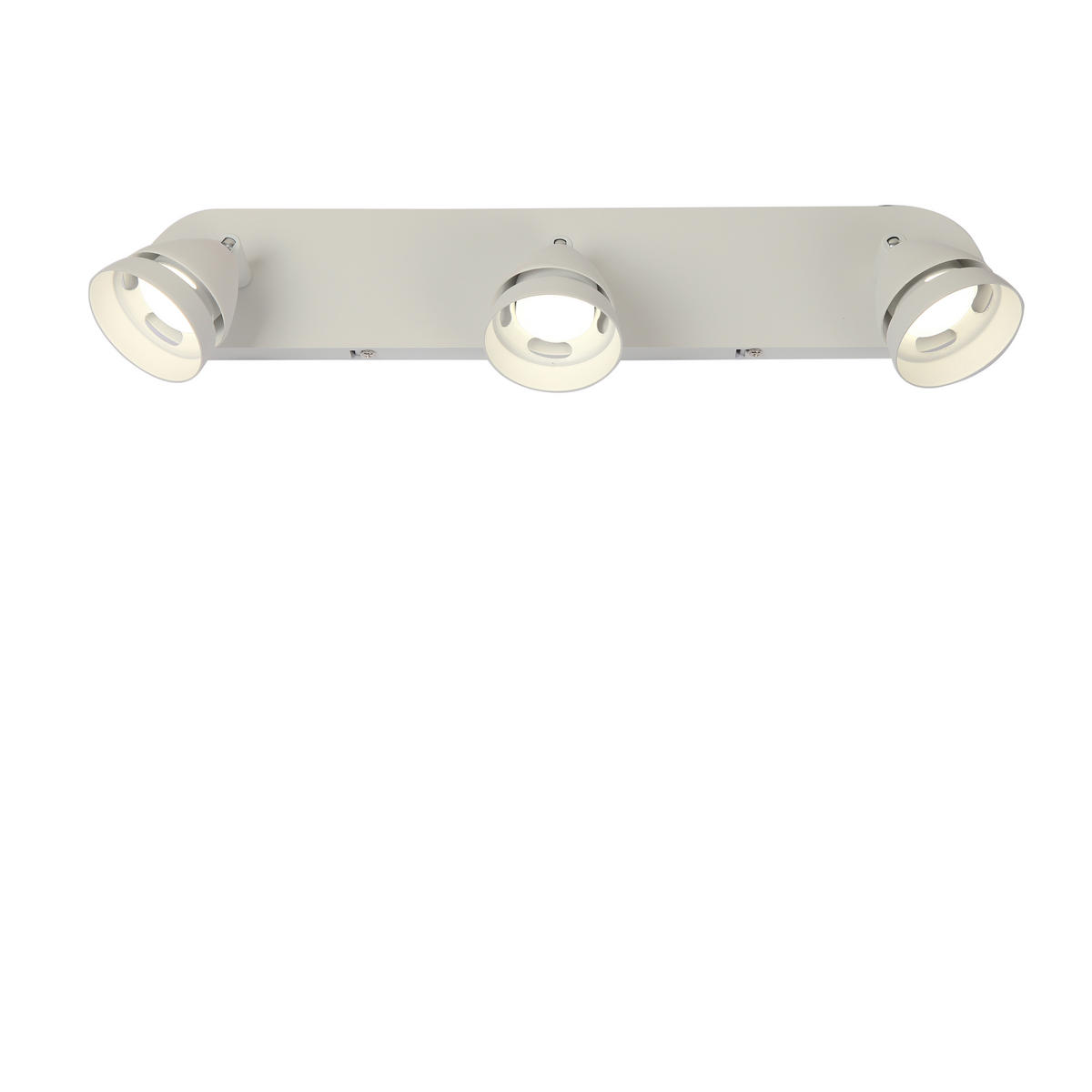 LED-STRAHLER 43/8/13 cm   - Weiß, Design, Metall (43/8/13cm) - Novel