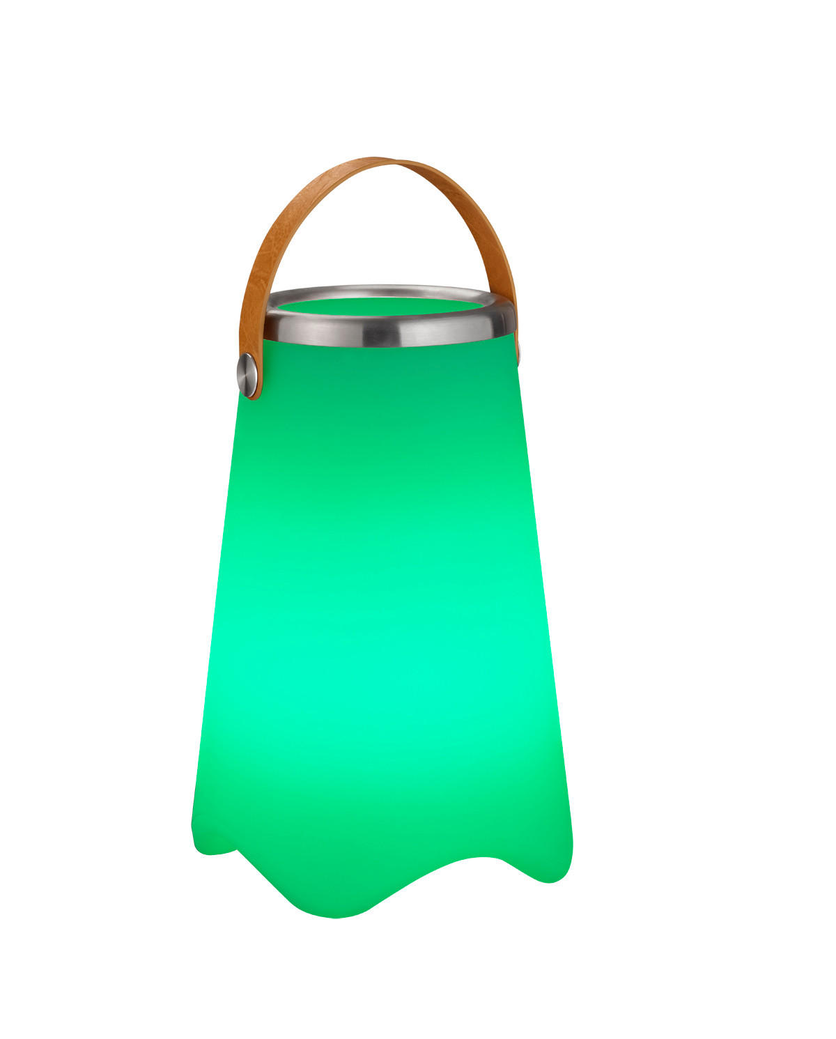 LED-SEKTKÜHLER JAMAICA 24,5/38 cm  - Weiß, Design, Kunststoff (24,5/38cm)
