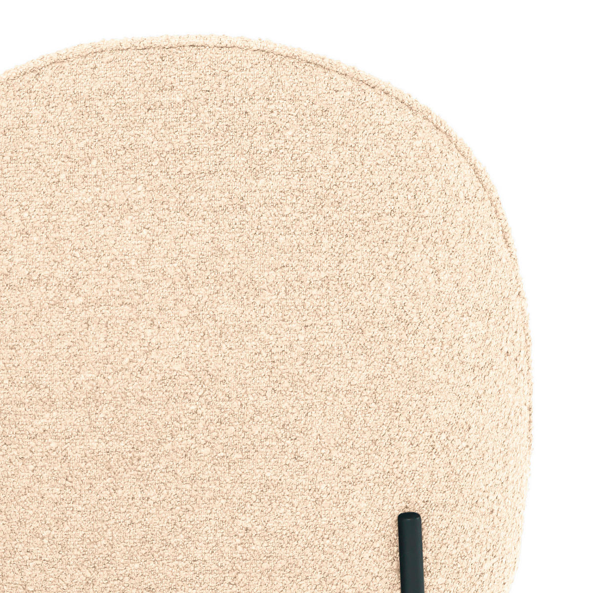 STUHL - Schwarz/Weiß, LIFESTYLE, Textil/Metall (50/84/53cm) - home24