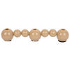 KERZENHALTER - Beige, Basics, Metall (41/7/7cm) - Present Time