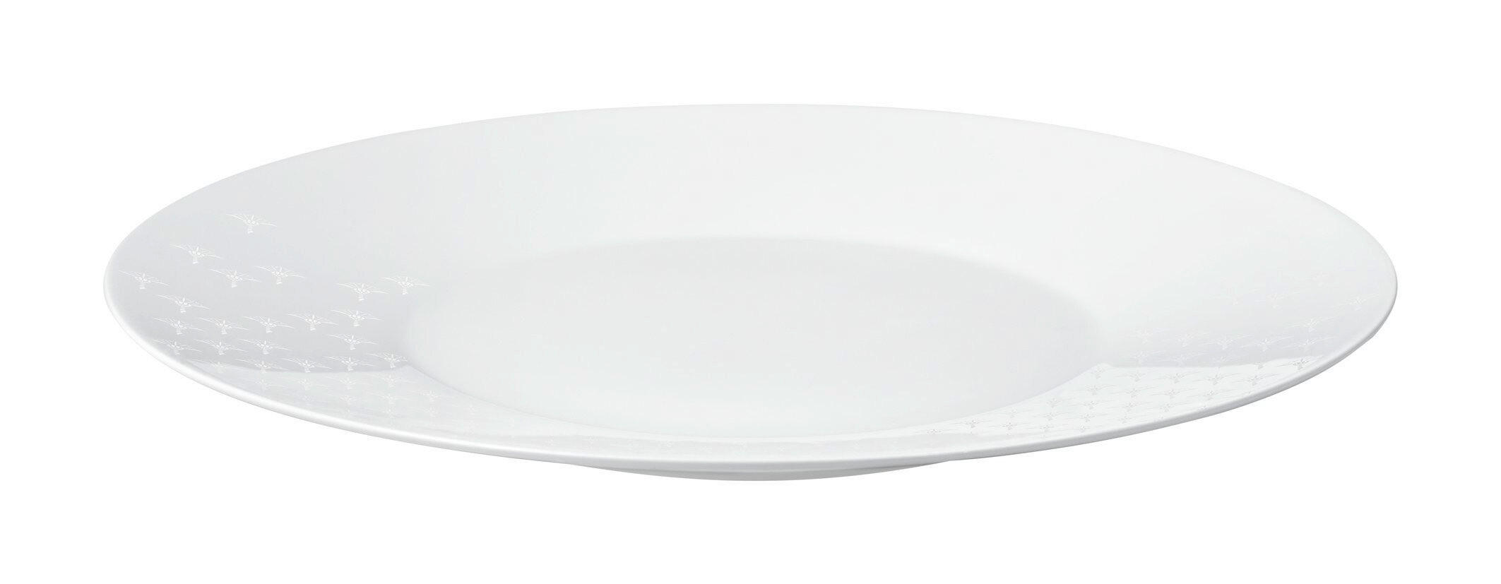 PLATZTELLER Keramik Porzellan  - Weiß, Design, Keramik (33cm) - Joop!