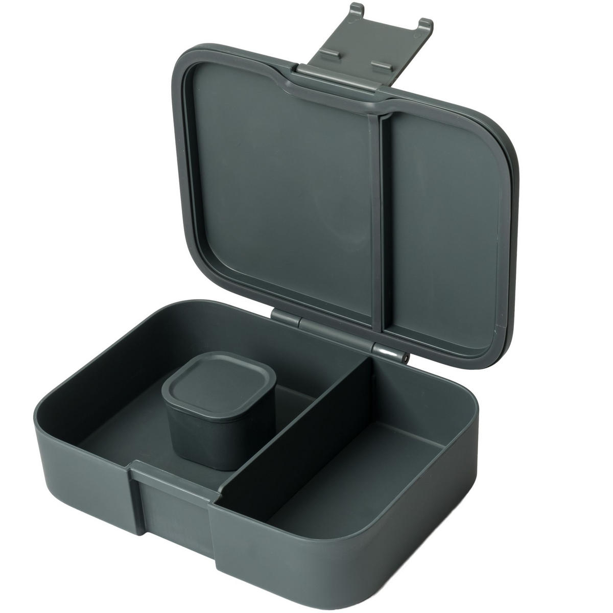 LUNCHBOX - Grau, Basics, Naturmaterialien/Kunststoff (21,6/16,4/5,7cm) - Homeware Profession.