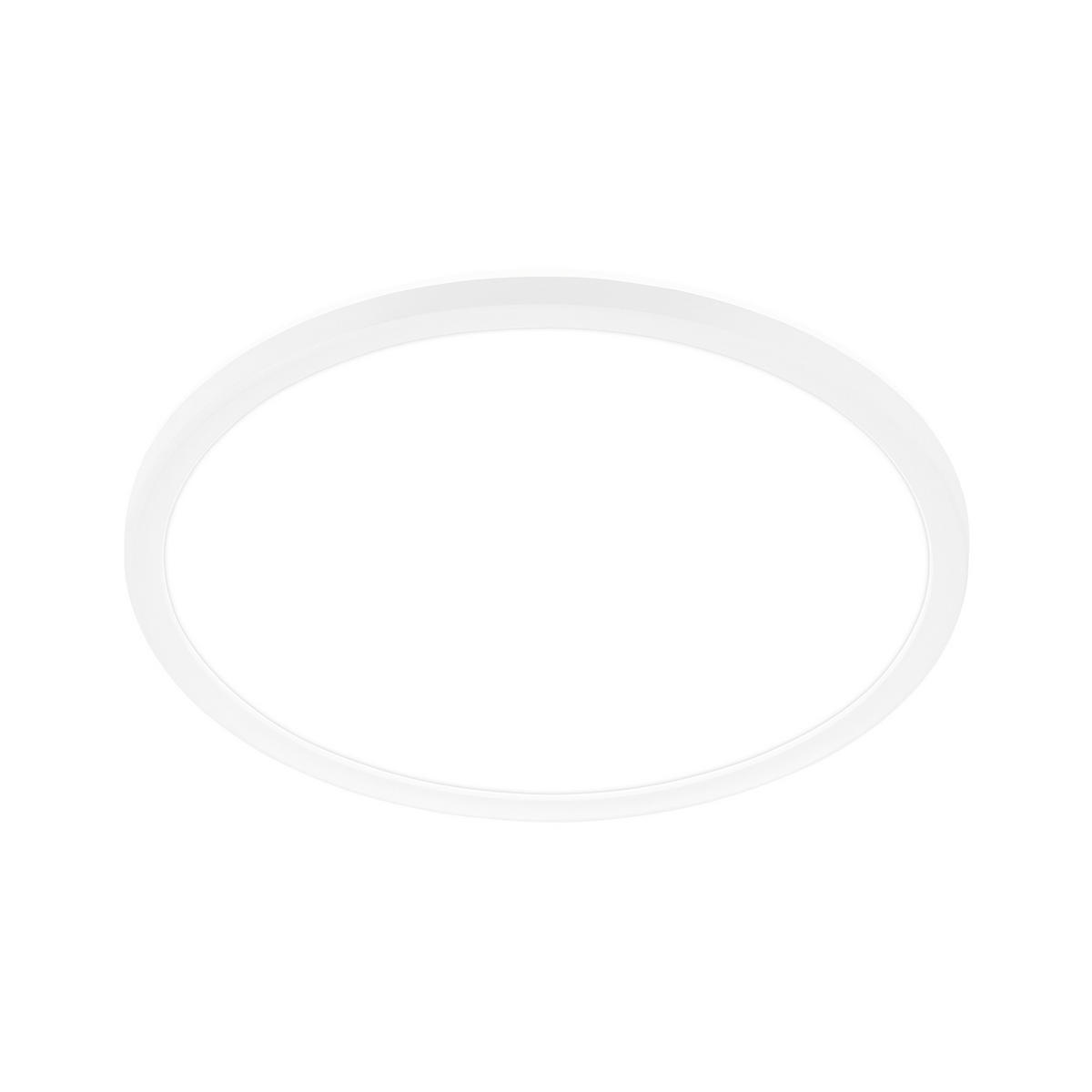 LED-DECKENLEUCHTE Tava A 29/3 cm   - Weiß, Basics, Kunststoff (29/3cm)