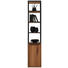 REGAL in 39/196/40 cm Schwarz, Eichefarben - Eichefarben/Schwarz, Design, Holz/Holzwerkstoff (39/196/40cm) - Lomoco REGAL in 39/196/40 cm Schwarz, Eichefarben - Eichefarben/Schwarz, Design, Holz/Holzwerkstoff (39/196/40cm) - Lomoco