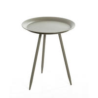 PRÍRUČNÝ STOLÍK, zelená - zelená, Trend, kov (54/54/44cm)